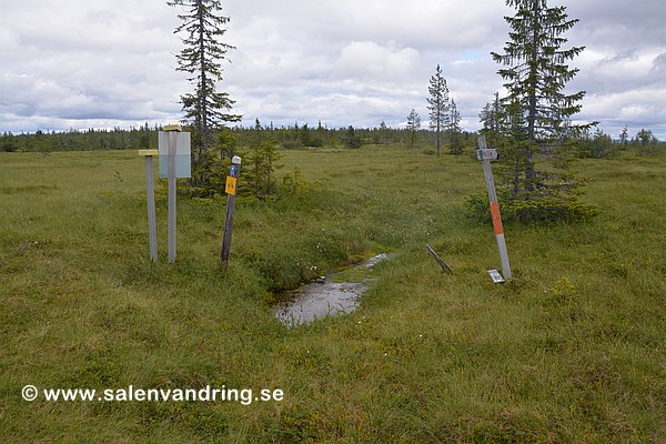 Korskälla, Härjedalen i bakgrunden